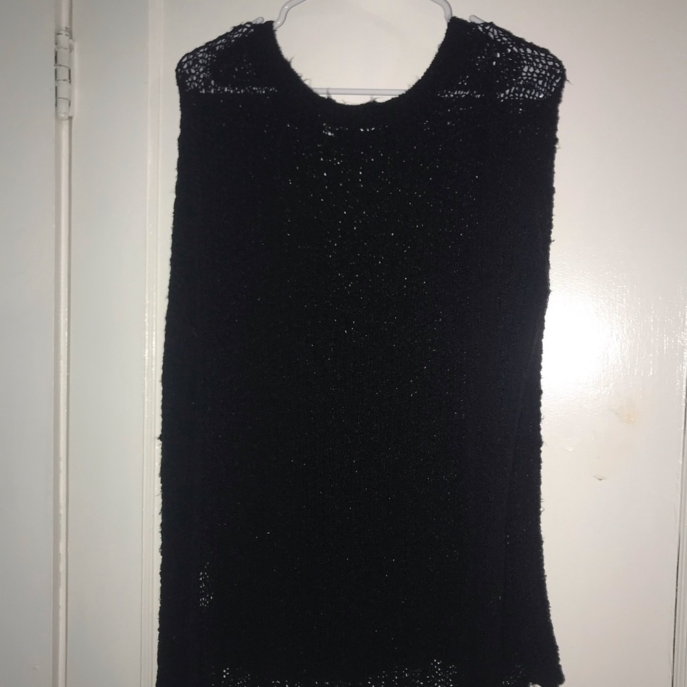 black garage sweater